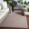 Topsail Indoor/Outdoor Striped Grey & Taupe Rug