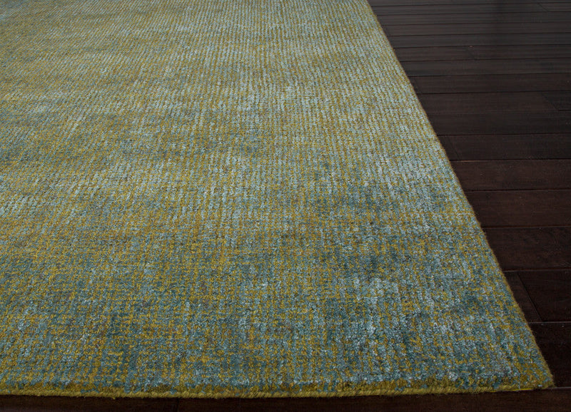 Britta Plus Handmade Solid Blue & Green Area Rug