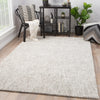 Britta Plus Handmade Solid Ivory & Taupe Area Rug