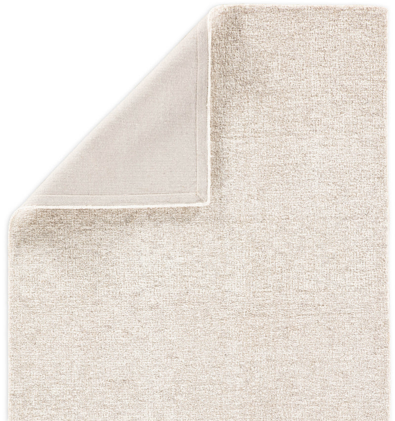 Oland Solid Rug in Feather Gray & White Alyssum design by Jaipur Living