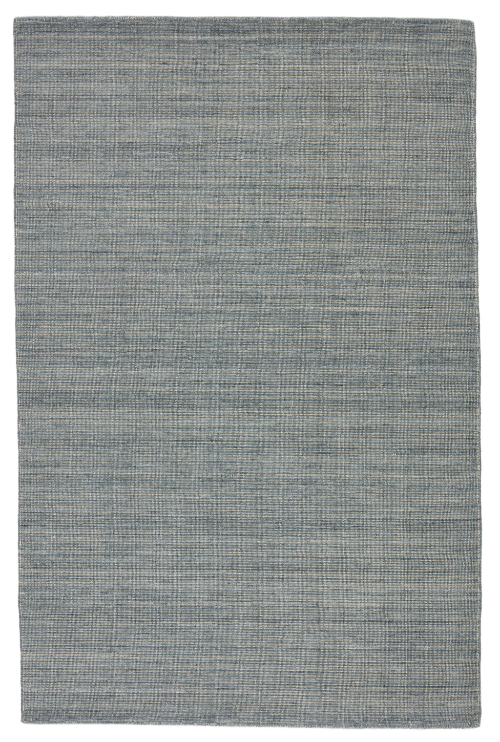 Danan Handmade Solid Blue & Gray Rug