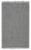 Caraway Handmade Solid Rug in Gray & Blue