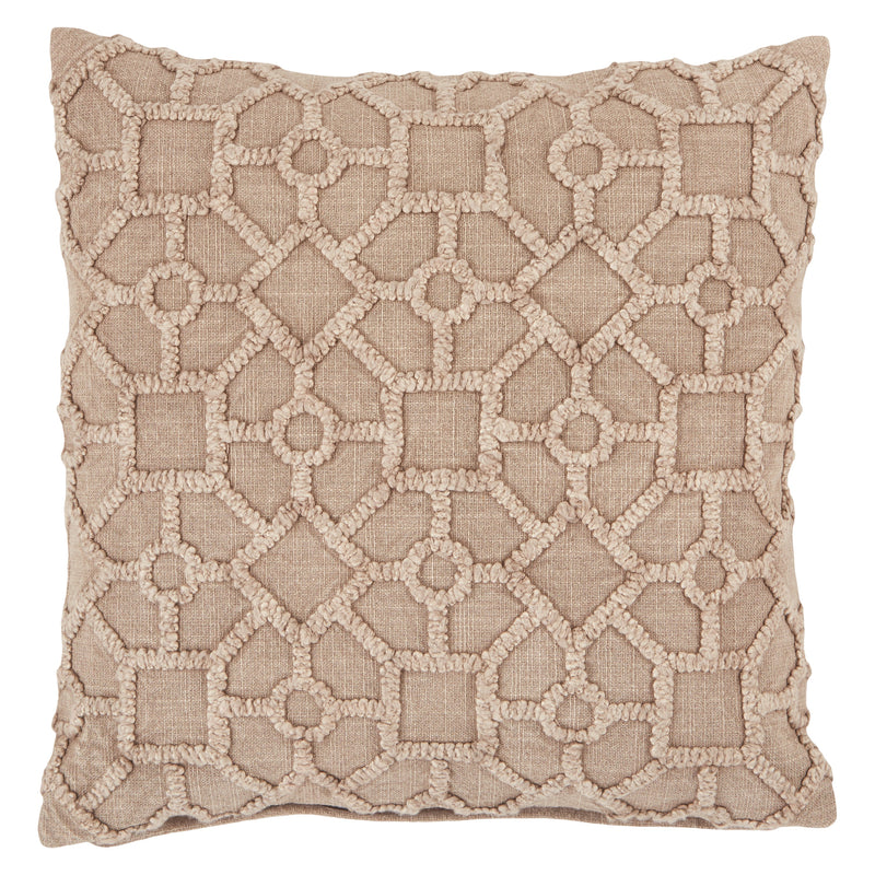 Espanola Trellis Pillow in Gray