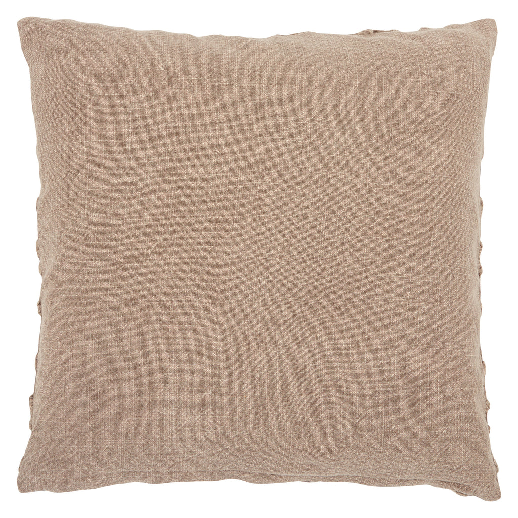 Espanola Trellis Pillow in Taupe