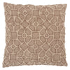 Espanola Trellis Pillow in Taupe