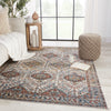 Gordiana Medallion Multicolor & White Rug by Jaipur Living