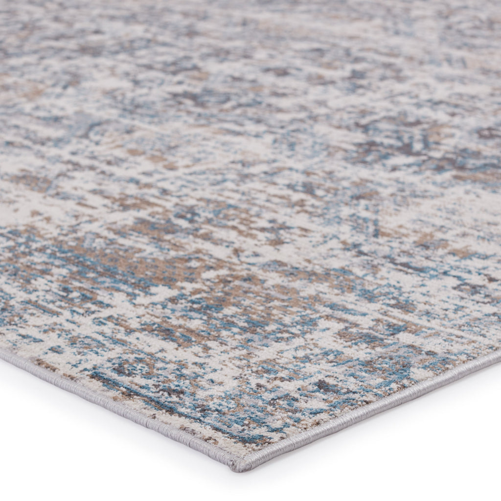 Anastasia Medallion Grey & Blue Rug by Jaipur Living