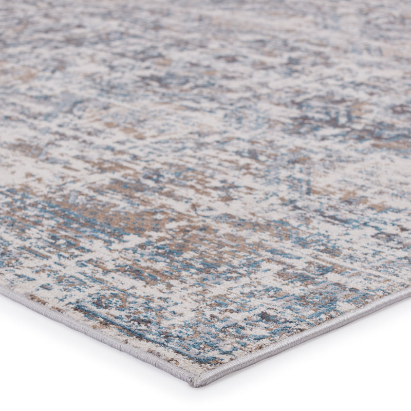 Anastasia Medallion Grey & Blue Rug by Jaipur Living