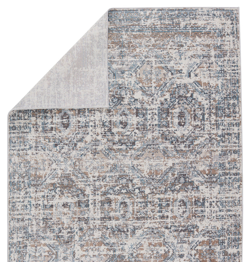 Anastasia Medallion Grey & Blue Rug by Jaipur Living