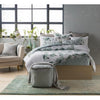 Gardenia Bedding in White & Pale Blue