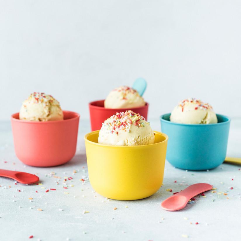 Bamboo Ice Cream Set