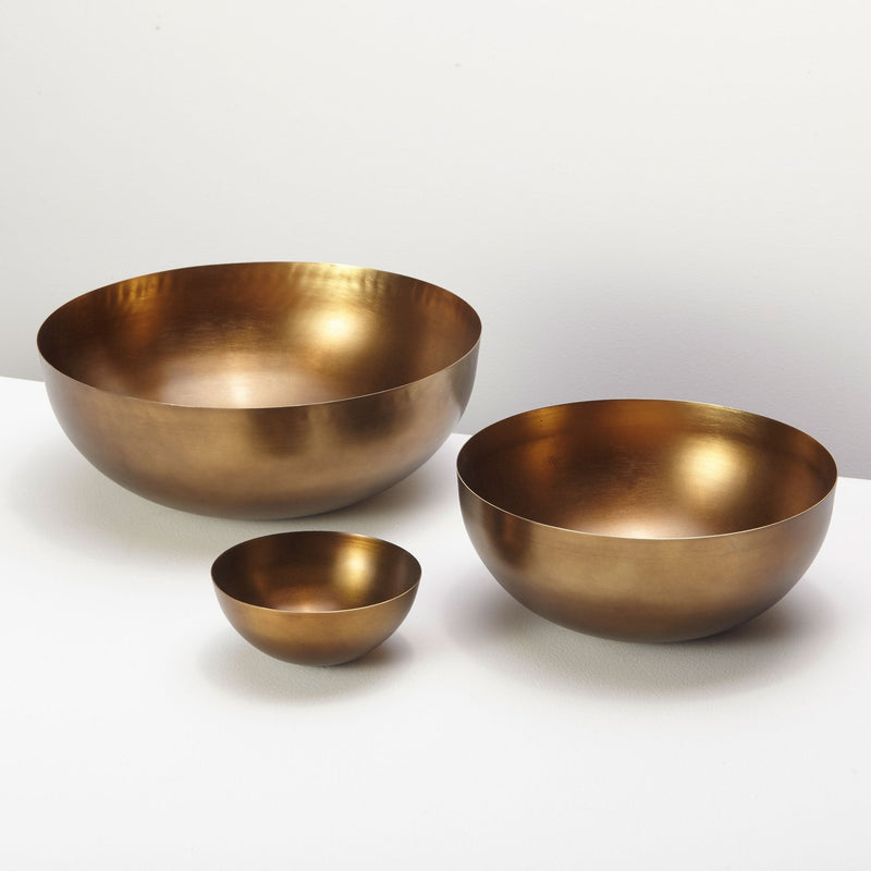 Cobbled Antique Bronze Bowl in Various Sizes