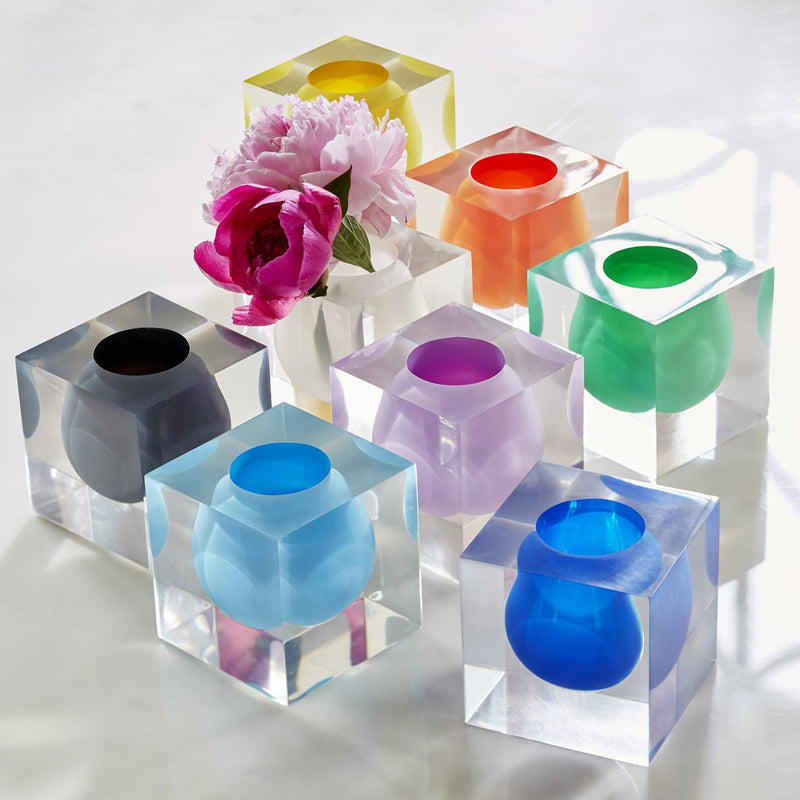 Bel Air Mini Scoop Vase in Various Colors