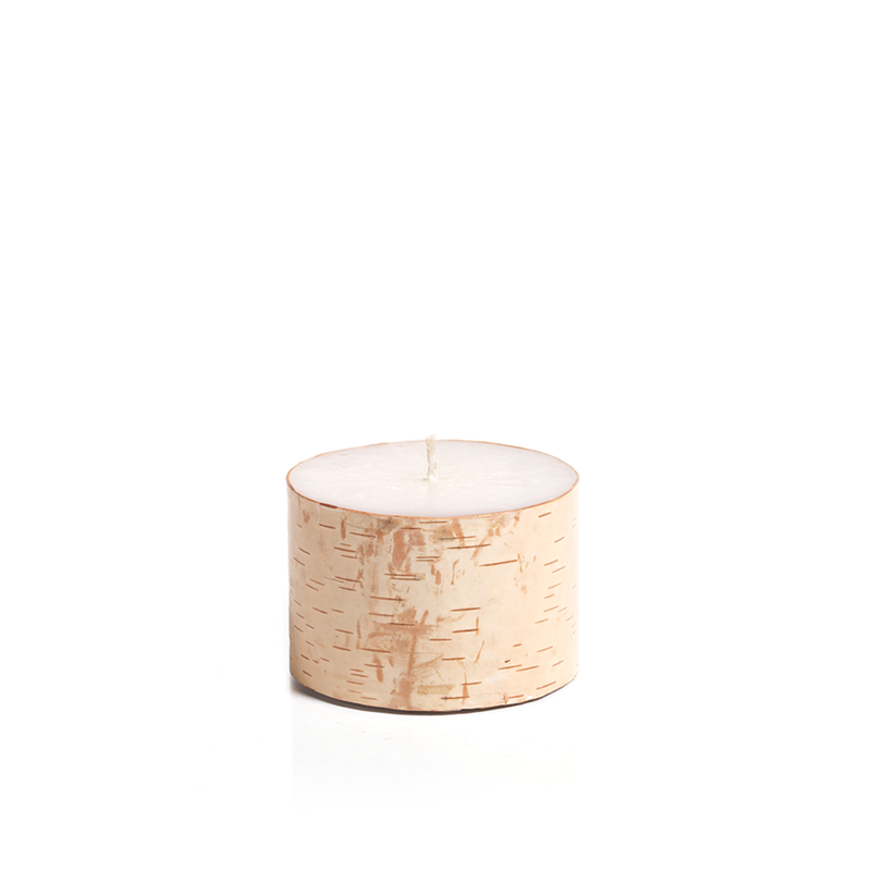 Birchwood Pillar Candle by Panorama City