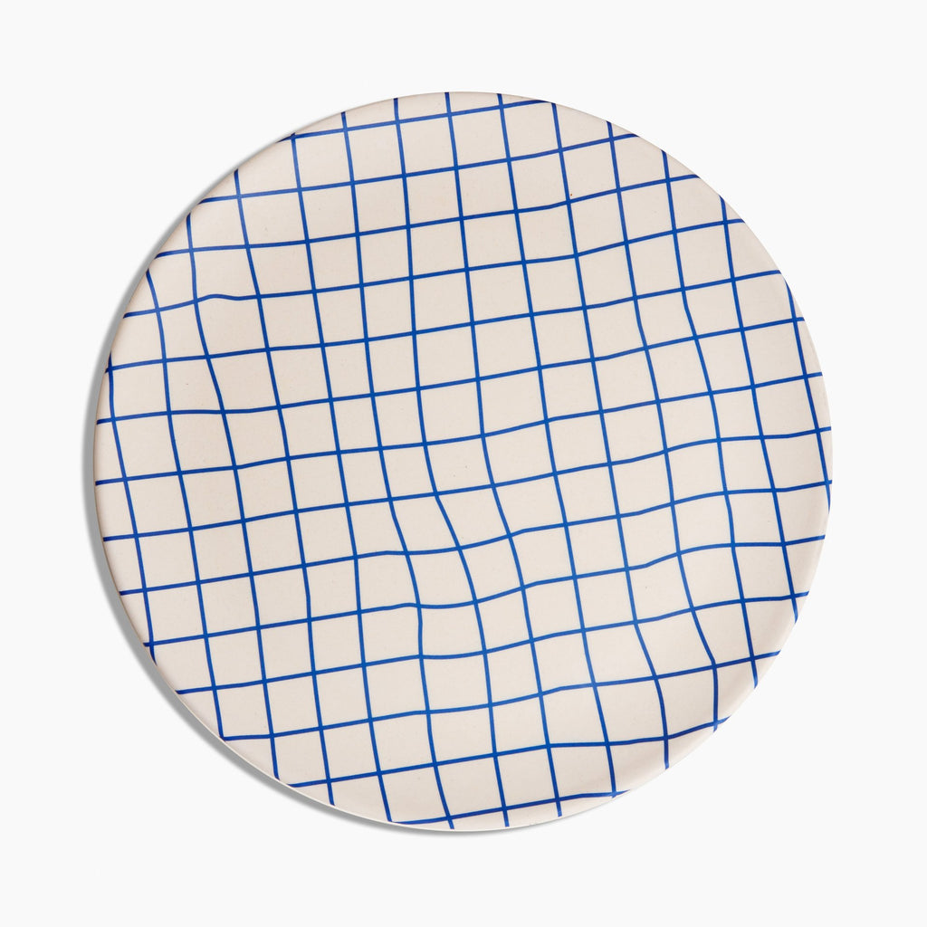 Bamboo Dinner Plate Set in Grid