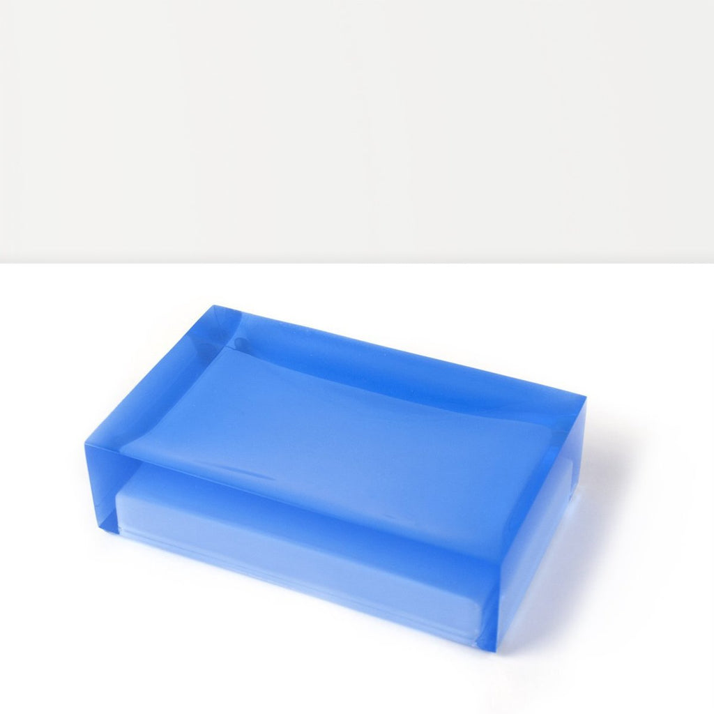 Blue Hollywood Soap Dish