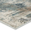 Sisario Abstract Blue & Gray Area Rug