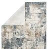 Sisario Abstract Blue & Gray Area Rug