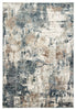 Sisario Abstract Blue & Gray Area Rug