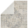 Kiev Medallion Gray & Ivory Area Rug