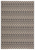 Killick Indoor/ Outdoor Tribal Gray & Beige Area Rug