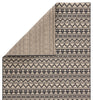 Killick Indoor/ Outdoor Tribal Gray & Beige Area Rug