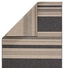 Pilot Indoor/ Outdoor Stripe Gray & Beige Area Rug