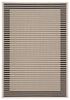 Fathom Indoor/ Outdoor Stripe Ivory & Black Area Rug