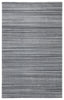 Tundra Handmade Solid Dark Gray & Silver Area Rug