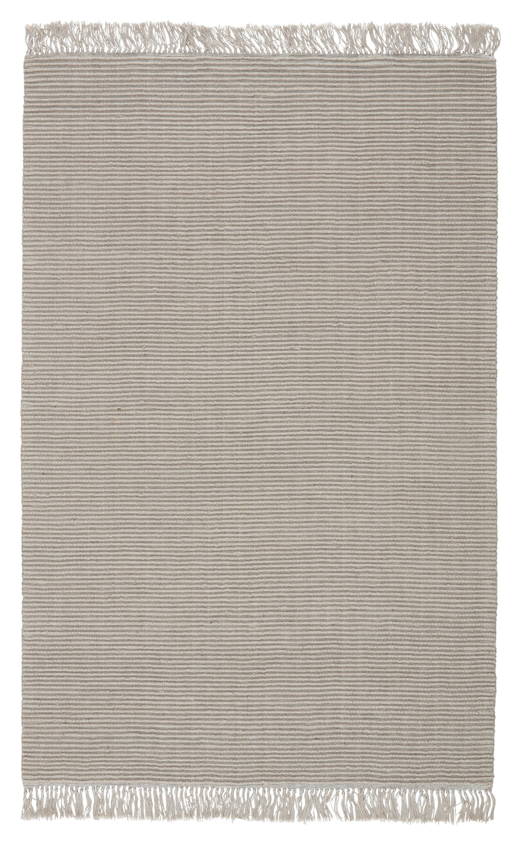 Skye Handmade Solid Rug in Light Gray & Taupe