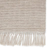 Skye Handmade Solid Rug in Light Gray & Taupe