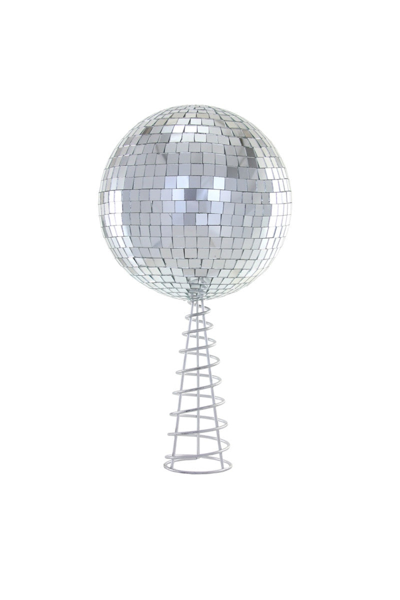 Mirror Disco Ball Tree Topper