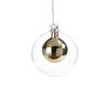 Double Glass Ball Ornament in Various Sizes