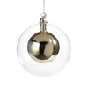 Double Glass Ball Ornament Large