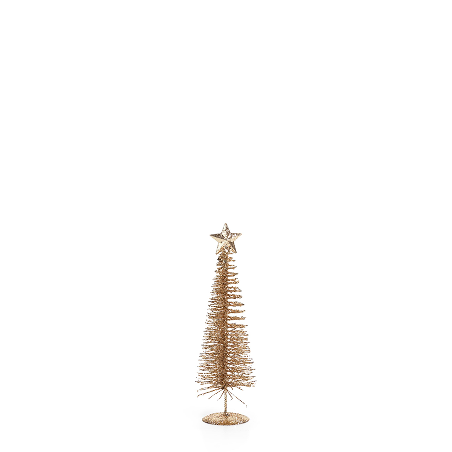 Treasure Mountain Gold Christmas Tree in Various Sizes