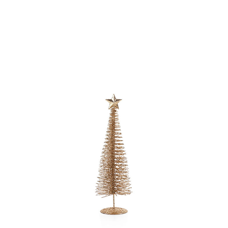 Treasure Mountain Gold Christmas Tree in Various Sizes