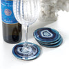 Azul Faux Agate Coasters