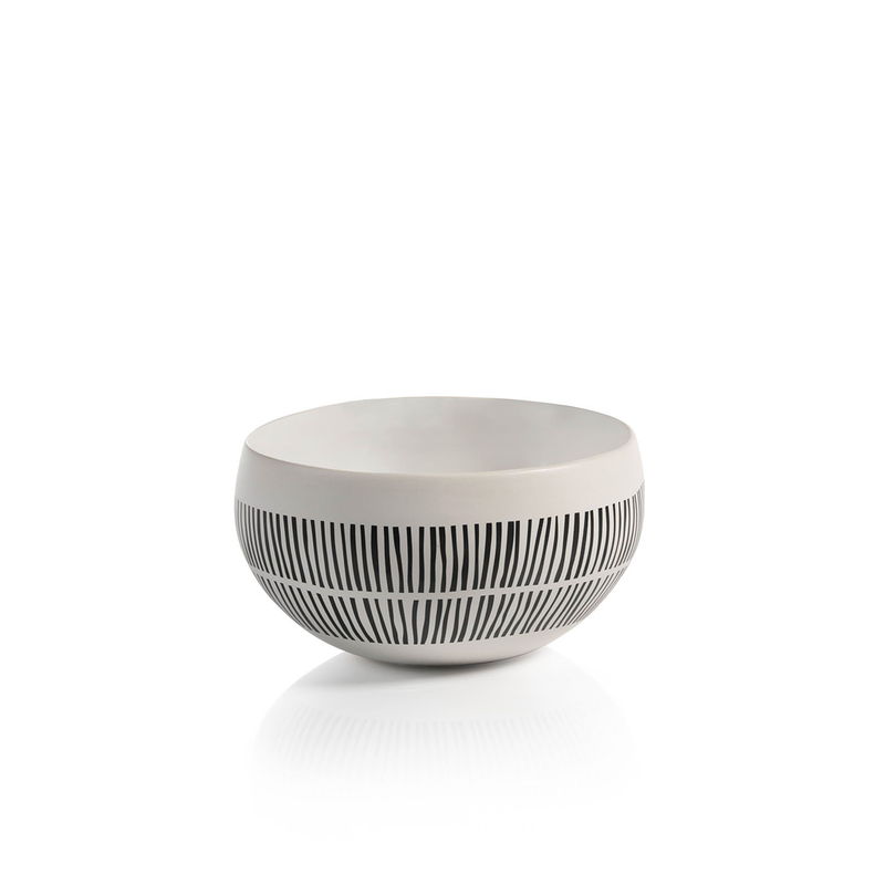 Portofino Ceramic Bowls in White