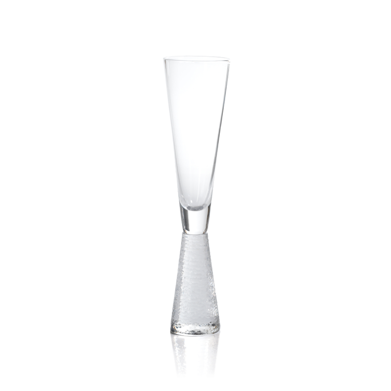 Livogno Drinkware on Hammered Stem