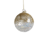 Luster Beaded Ornament - Gold in Various Sizes