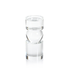 Rialto Clear Crystal Pillar Holder