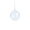 Clear Ball Ornament in Various Sizes