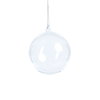 Clear Ball Ornament in Various Sizes