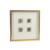 Gold Framed Emerald Crystal