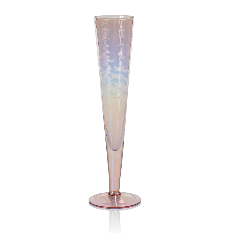 Aperitivo Slim Champagne Flute, Luster Pink