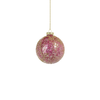 Pretty in Pink Glass Ball Ornaments - Set of 6