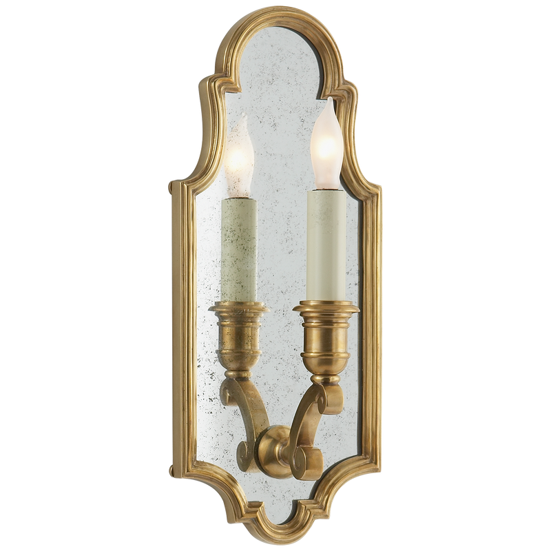 Sussex Small Framed Sconce by Chapman & Myers