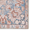 Annette Indoor/ Outdoor Medallion Blue/ Light Pink Rug