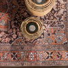 Chariot Indoor/Outdoor Medallion Orange & Dark Gray Rug