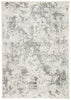 Yvie Abstract White & Gray Area Rug design by Jaipur Living